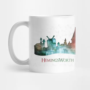 HemingsWorth Character Silhouette Art Mug